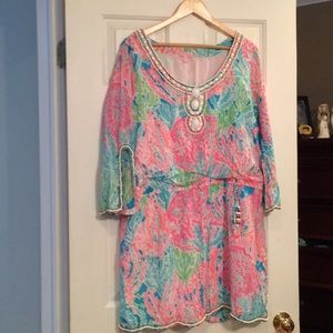 Lilly Pulitzer beaded dress